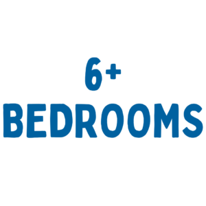 6+ Bedrooms